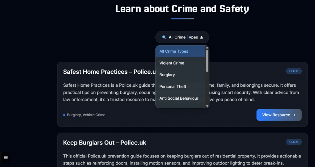 StreetSafe app screenshot (5)